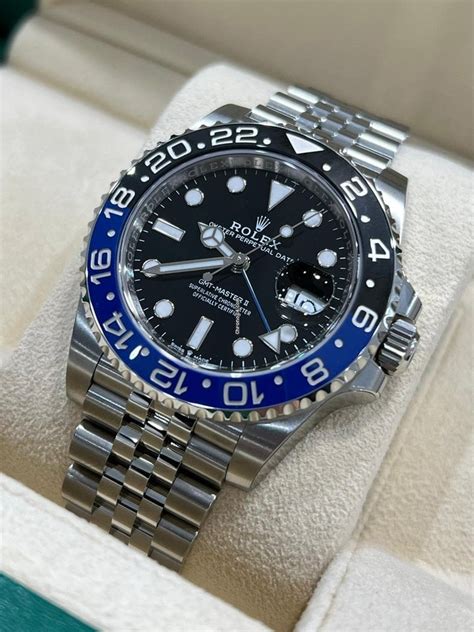 rolex batman for sale used|rolex batman retail price.